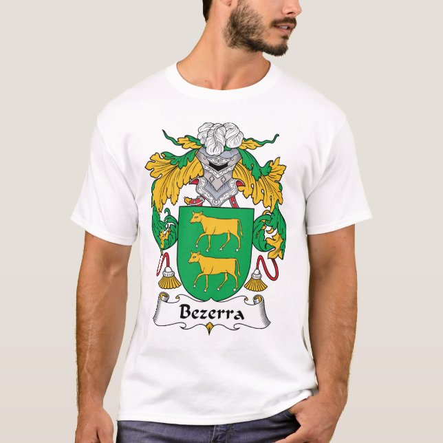 T-shirt Crête de famille de Bezerra (Devant)