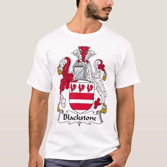 T-shirt Crête de famille de Blackstone (Devant)