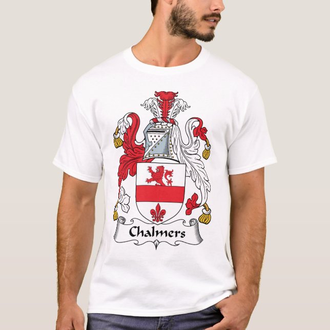 T-shirt Crête de famille de Chalmers (Devant)