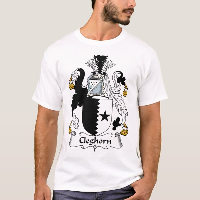 T-shirt Crête de famille de Cleghorn (Devant)