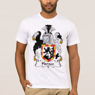 T-shirt Crête de famille de harpiste