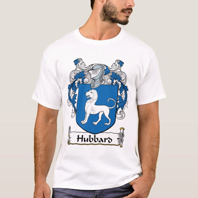 T-shirt Crête de famille de Hubbard (Devant)