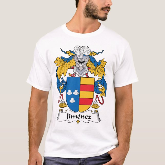 T-shirt Crête de famille de Jimenez (Devant)