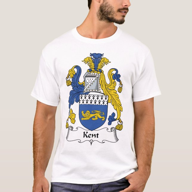 T-shirt Crête de famille de Kent (Devant)