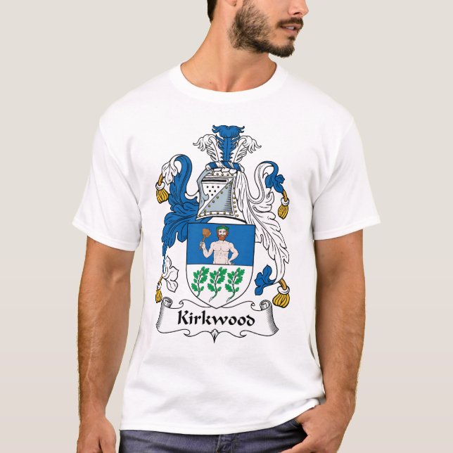 T-shirt Crête de famille de Kirkwood (Devant)