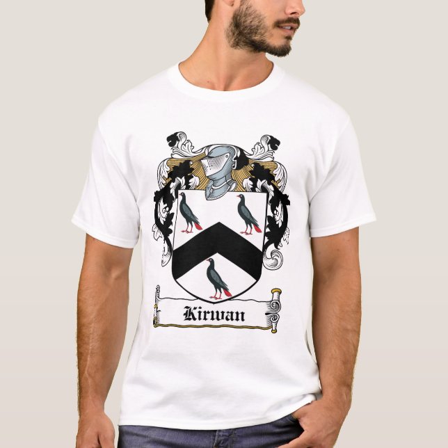 T-shirt Crête de famille de Kirwan (Devant)