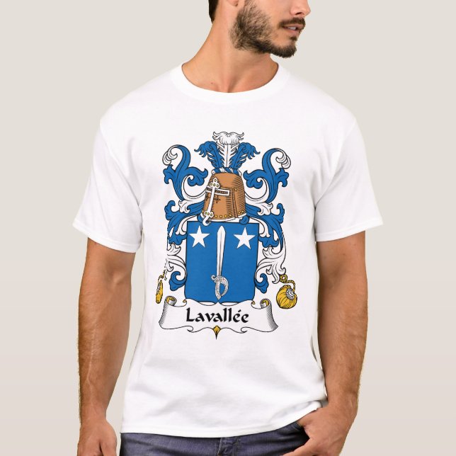 T-shirt Crête de famille de Lavallee (Devant)