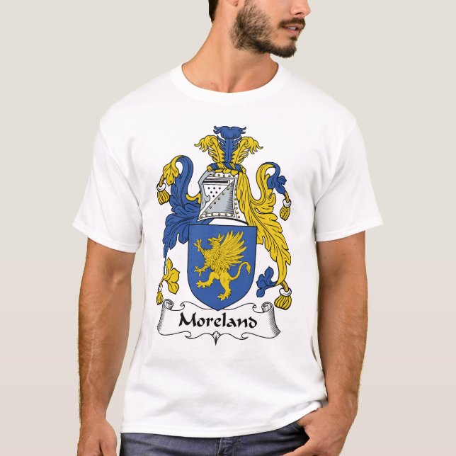 T-shirt Crête de famille de Moreland (Devant)