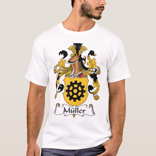 T-shirt Crête de famille de Muller (Devant)