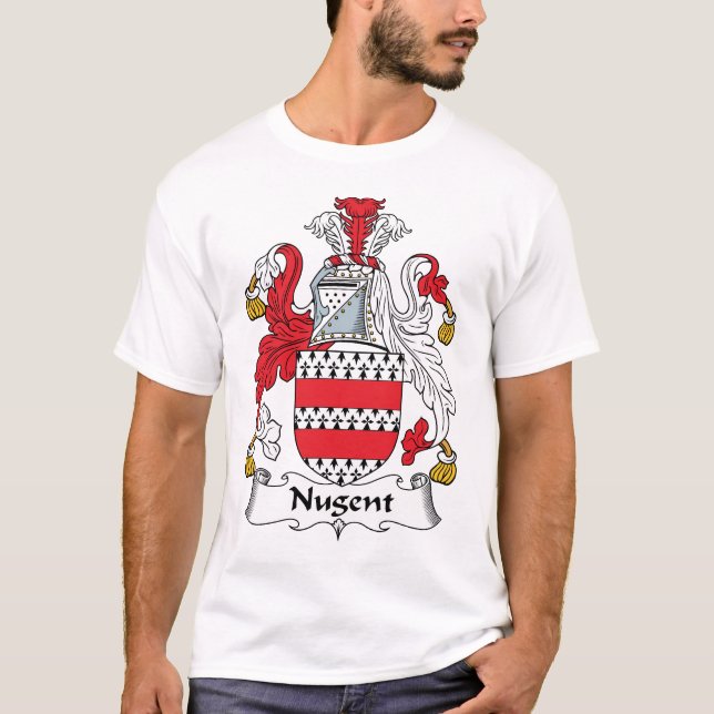 T-shirt Crête de famille de Nugent (Devant)