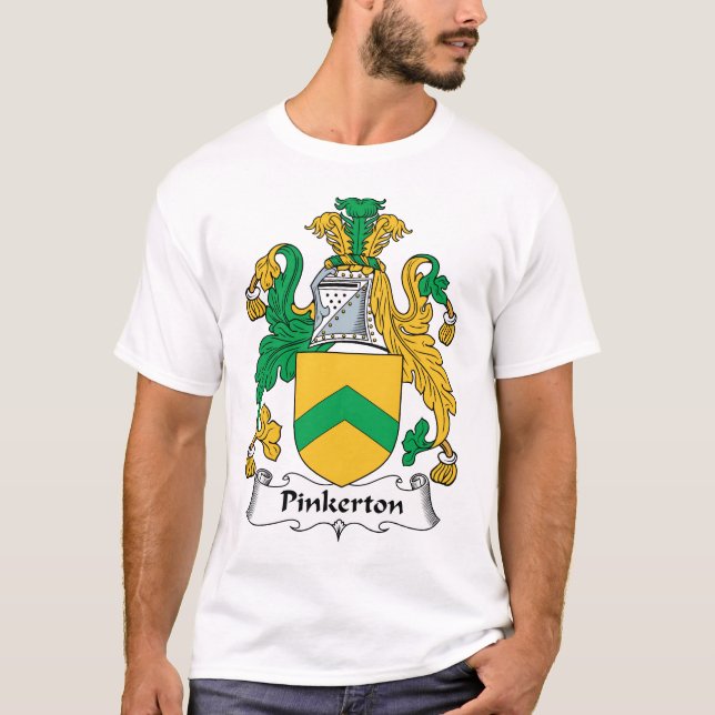 T-shirt Crête de famille de Pinkerton (Devant)