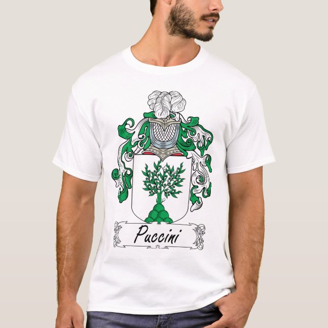 T-shirt Crête de famille de Puccini (Devant)