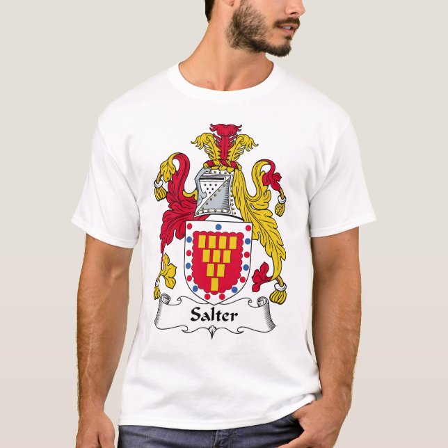 T-shirt Crête de famille de Salter (Devant)