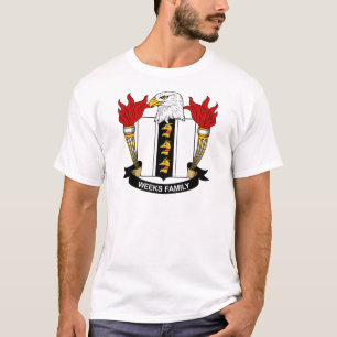 T-shirt Crête de famille de semaines