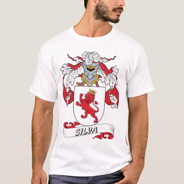 T-shirt Crête de famille de Silva (Devant)