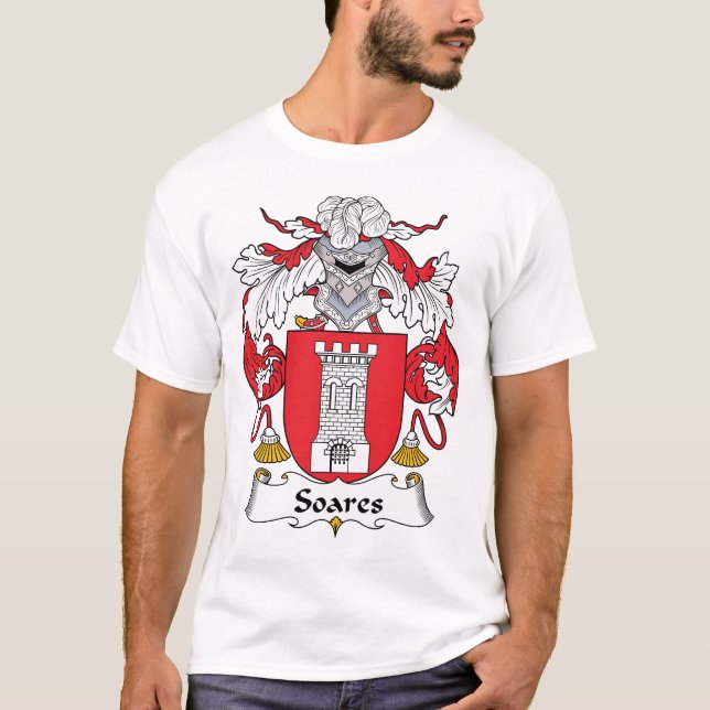 T-shirt Crête de famille de Soares (Devant)