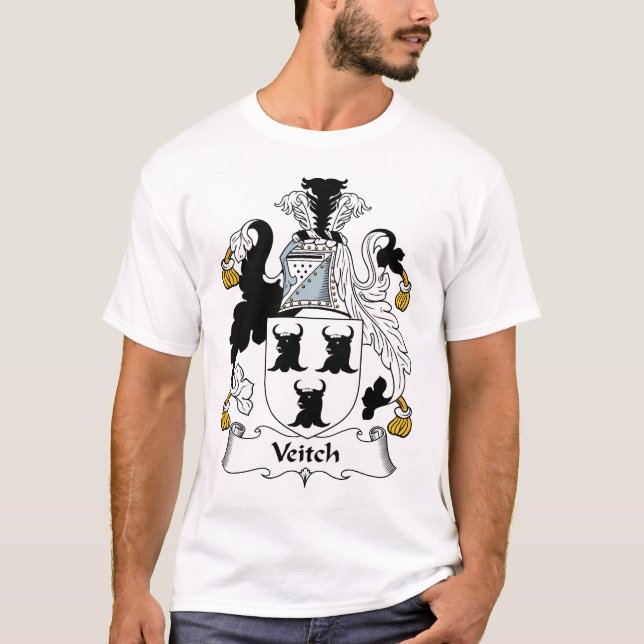 T-shirt Crête de famille de Veitch (Devant)