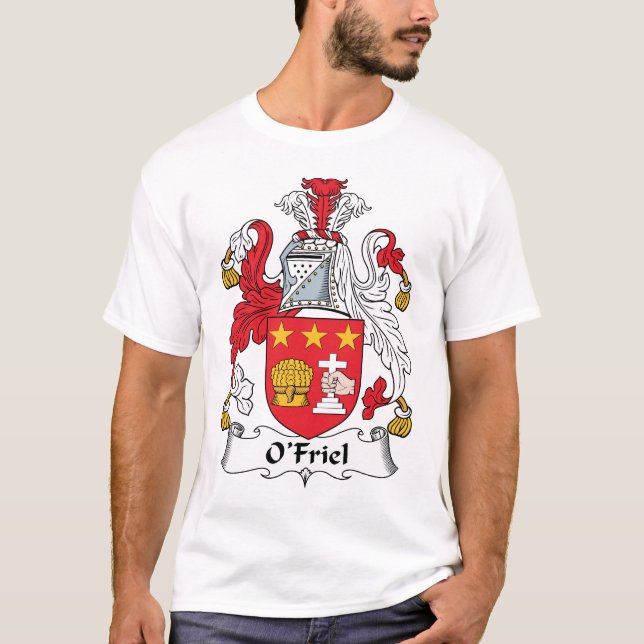T-shirt Crête de famille d'O'Friel (Devant)