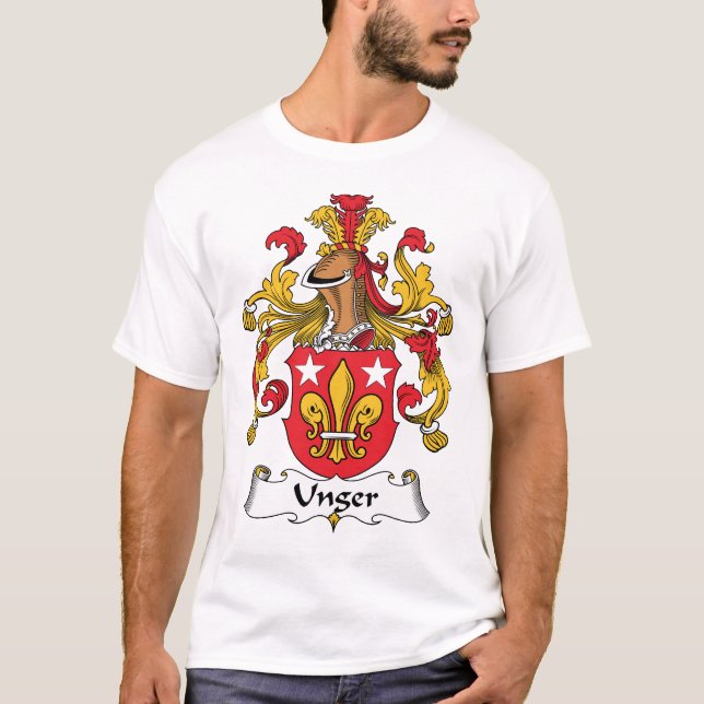T-shirt Crête de famille d'Unger (Devant)
