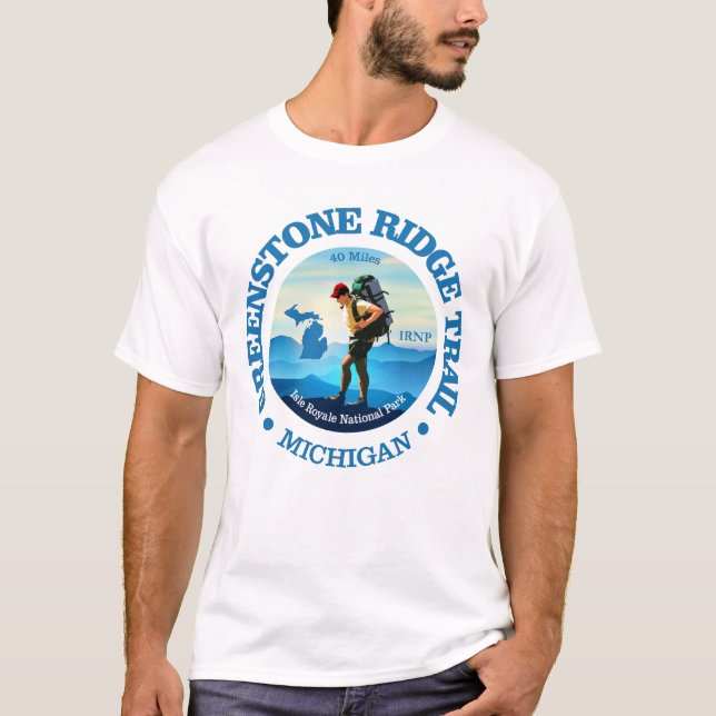 T-shirt Crête de Greenstone (C) (Devant)
