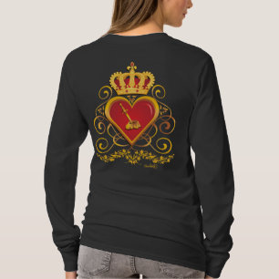 T-shirt Crête du coeur de la Reine