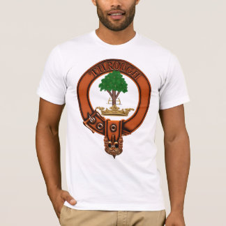 T-shirt Crête et Targe de famille de Hamilton de clan