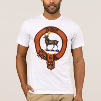 T-shirt Crête et Targe de famille de Scott de clan