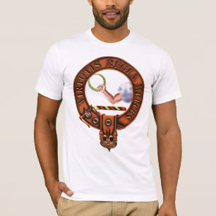 T-shirt Crête et Targe de famille de Skene de clan