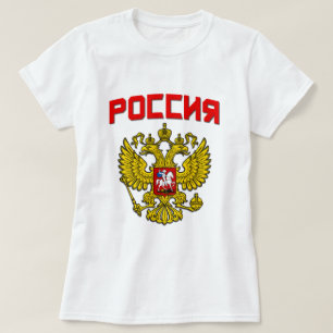 T-shirt Crête Poccnr de la Russie