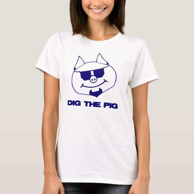 T-shirt Creusez le porc (Devant)