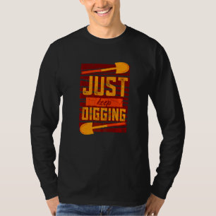 T-shirt Creusez plus profondément Histoire Archéologue
