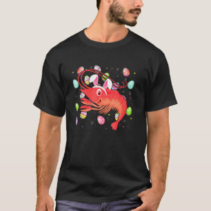 T-shirt Crevette Pâques Crevette Poisson Œuf de Pâques 20