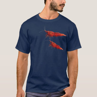 T-shirt Crevettes cerises rouges