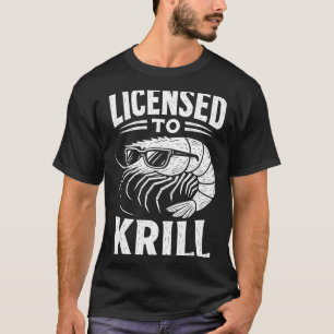 T-shirt Crevettes cool cajun fruits de mer pêche aux creve