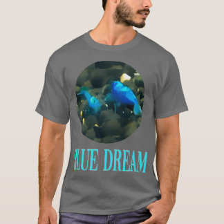 T-shirt Crevettes de rêve bleu