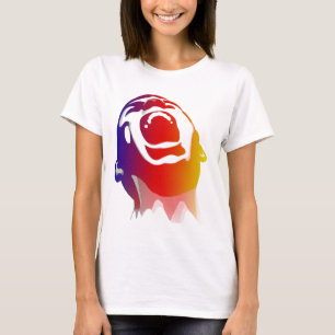 T-shirt Cri perçant coloré