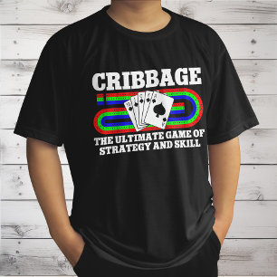 T-shirt Cribbage Le Jeu Ultime De Stratégie Et De Compéten