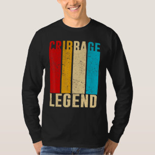 T-shirt Cribbage Legend Joueur Quinze Deux Quinze Quatre R