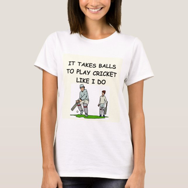 T-SHIRT CRICKET (Devant)