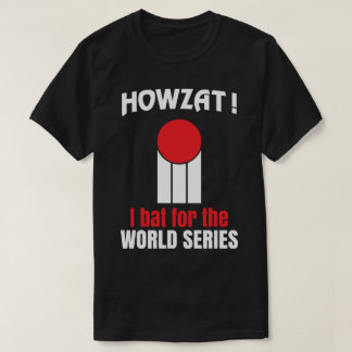 T-shirt Cricket Howzat ! Je manie la batte pièce en t des