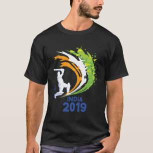 T-shirt Cricket Inde 2019