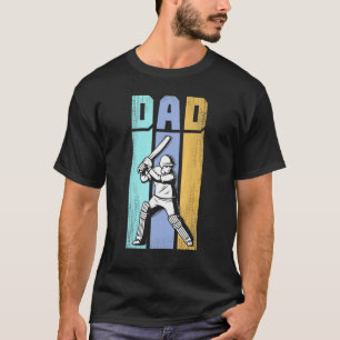 T-shirt Cricket Papa Sport Jersey Cricket Ball Chaussures 