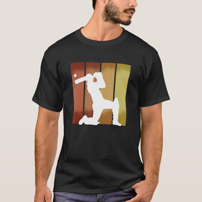 T-shirt Cricket Player Sport (Devant)