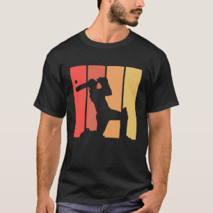 T-shirt Cricket Sport Graphisme Garçons Joueur Crickets