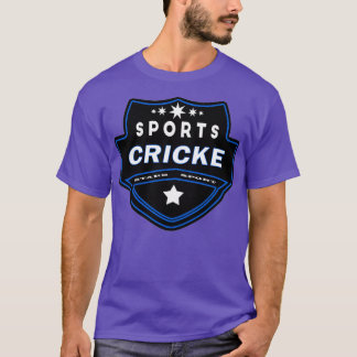 T-shirt Cricket sportif4