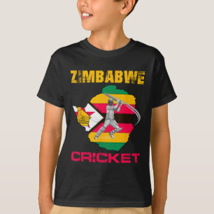 T-shirt Cricket Zimbwéen Hommes Zimbwe