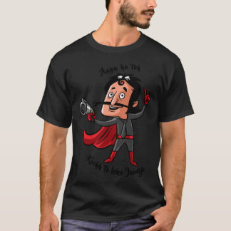 T-shirt Crime Master Gogo - Andaz Apna Apna Tri-mélange T-