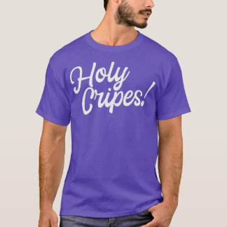 T-shirt Crimes sacrés Drôle Dire Une Typographie Amusante