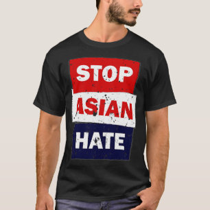 T-shirt Crimes soutien de la communauté asiatique Stop Asi