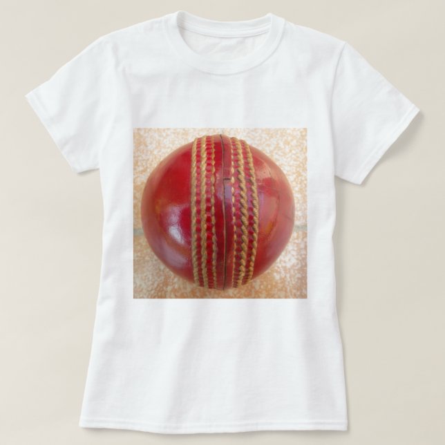 T-shirt Crimson Stitch Focus : Gros plan du coeur du crick (Design devant)